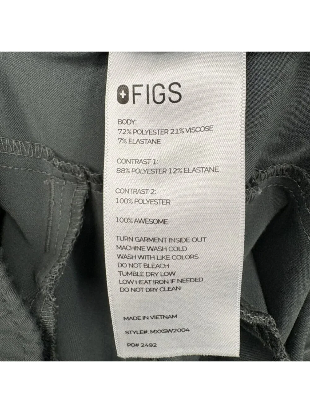 Figs Men's Tansen Jogger Scrub Pants M Green Healthcare Nurse Uniform Medical